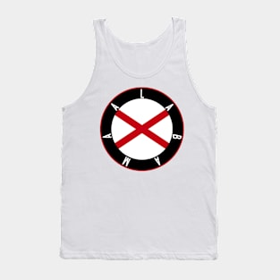 Alabama Flag Decal Tank Top